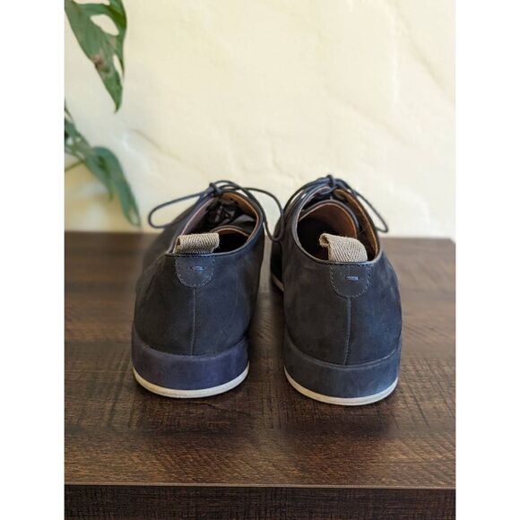 John Varvatos Star USA Navy Blue Suede Derby Oxford Shoes - Size 9.5 main image 10